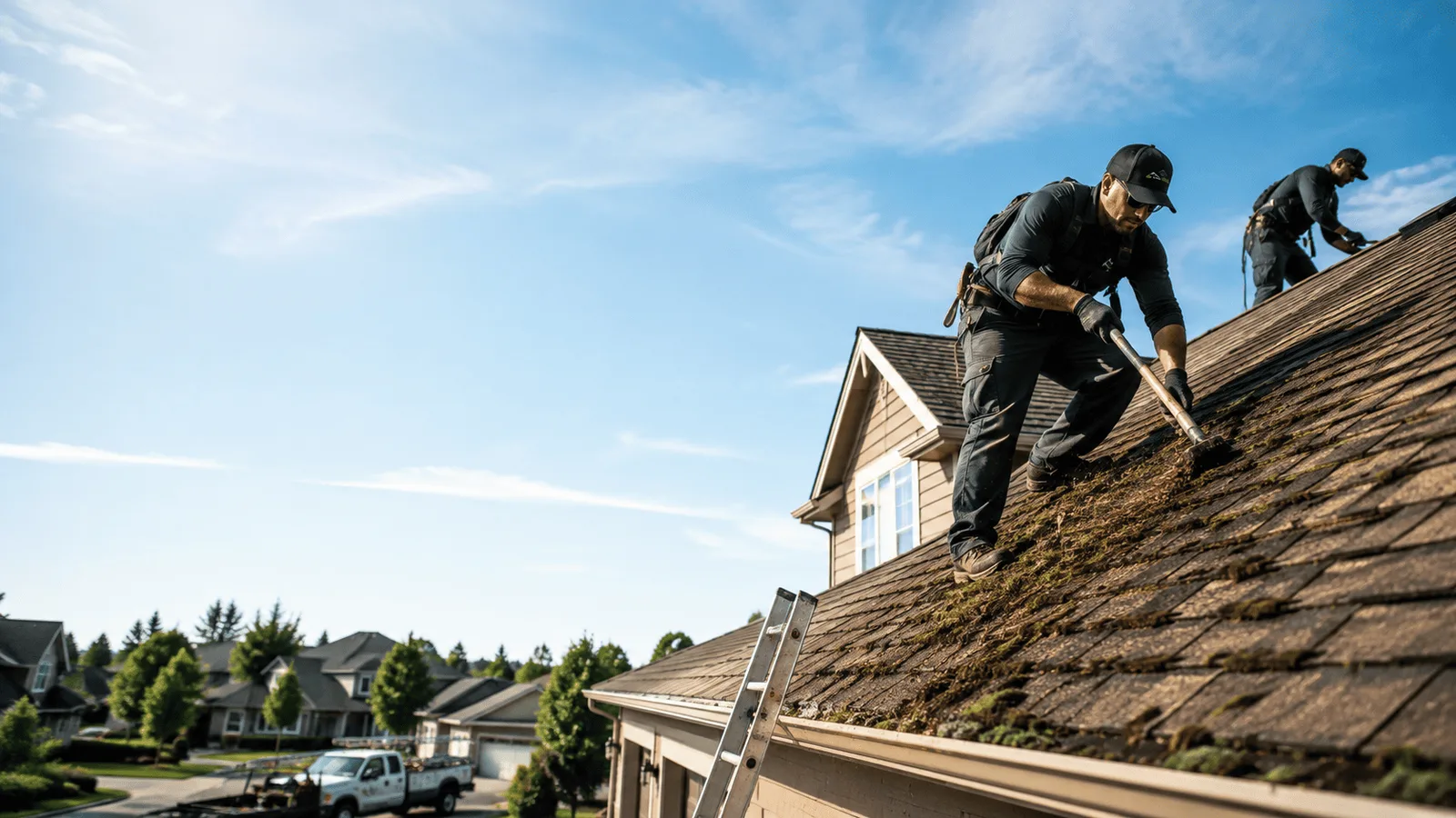 Roof Moss Removal in Barstow, TX near me
